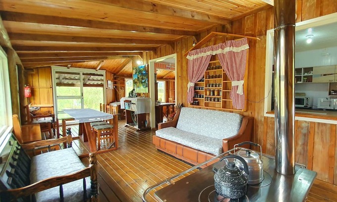 Urubici House | Pousada Mato Verde - Chalé Vermelho - Montanha