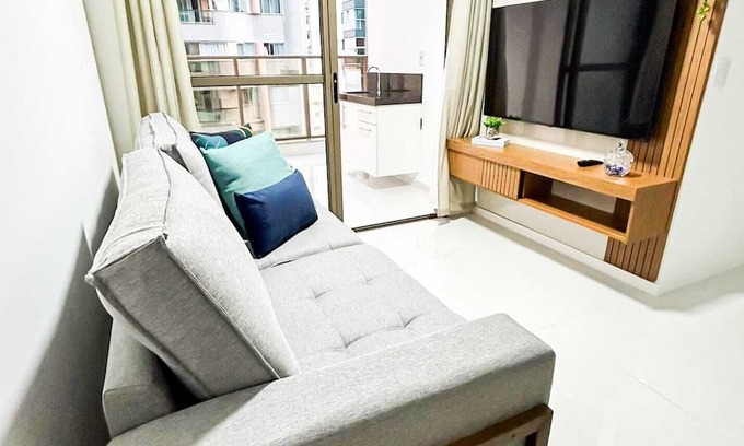 Vila Velha Apartment | Spacious 3-bedroom apartment with WiFi, fitness room in beautiful Praia da Costa