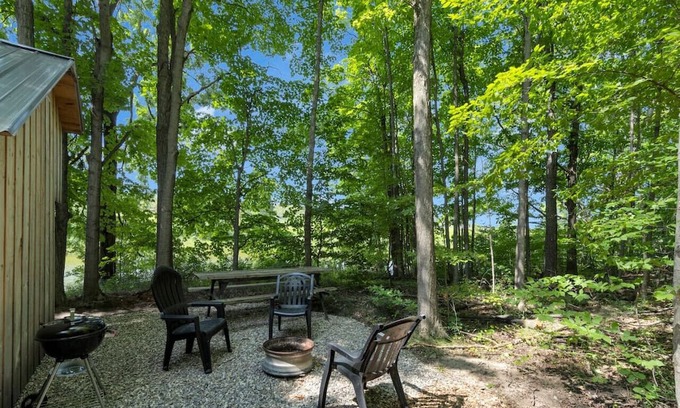 Caledon Cabin | Cozy Cabin - 1BR - Lake Access - Fire Pit