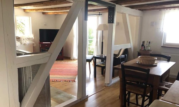 Lauf House | Holiday Home 'Ferienhaus S' Äckerle' with Private Terrace and Private Garden