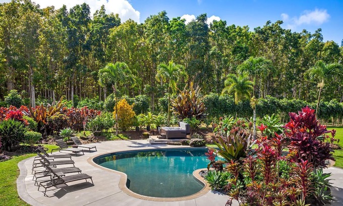 Kalihiwai House | Kauai's #1 Family Vacation Rental with Pool, Spa, Pickleball and Private Gym