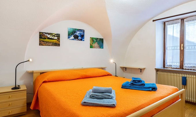 Segonzano House | Apartment In A Hotel 'Valentina Val Di Cembra' with Mountain View, Balcony and Wi-Fi