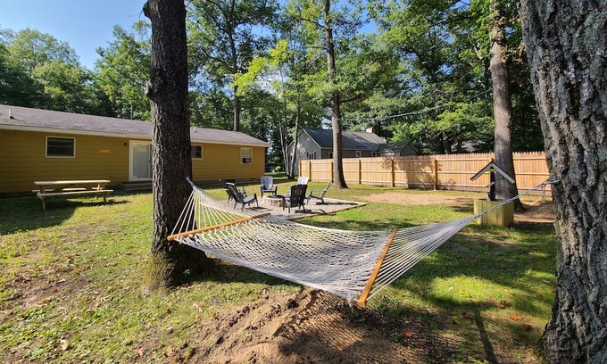 West Branch House | Clear Lake Getaways - ORV Friendly with Garage - Modern