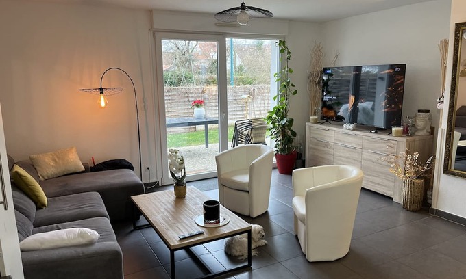 Geispolsheim House | Coquette Maison Proche Strasbourg Village Alsacien Petit Animal Accepté