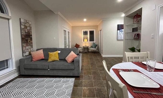 Hawkesbury Apartment | Convenient 2-level downtown apartment.