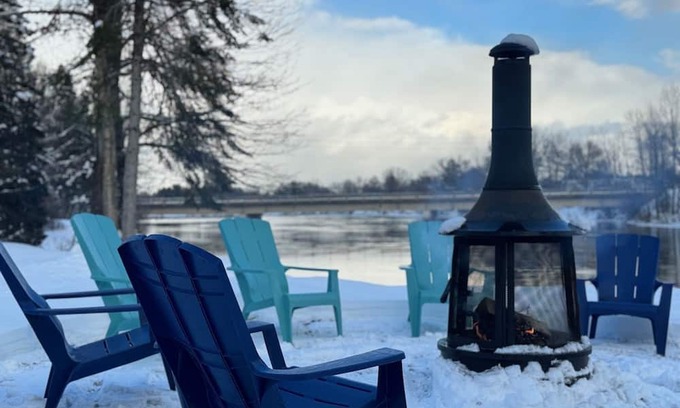 Le Haut-Saint-Francois Regional County Municipality House | Monty Chalet,8 pers et spa