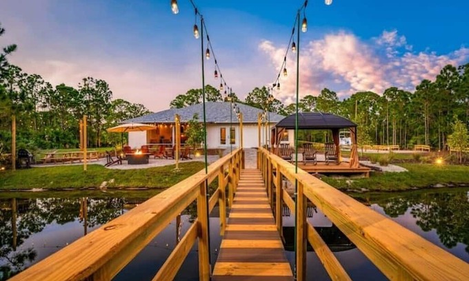 Fellsmere Other | Solus Ranch, Fellsmere! 5 Acres, Private Lake, Zen