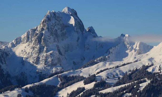 Rougemont Apartment | Gstaad , Switzerland skiing from exclusive Rougemont chalet apartment,