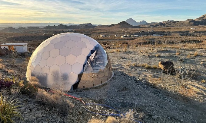 Terlingua Cabin | Unique and Pet Friendly Glamping Dome with Views of Big Bend National Park, Perfect for a Texas Glamping Getaway