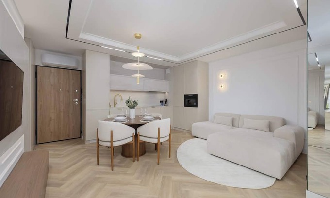 Nowa Praga Apartment | Ząbkowska 41 Warsaw | Prestigious Apartment with Parking&AC