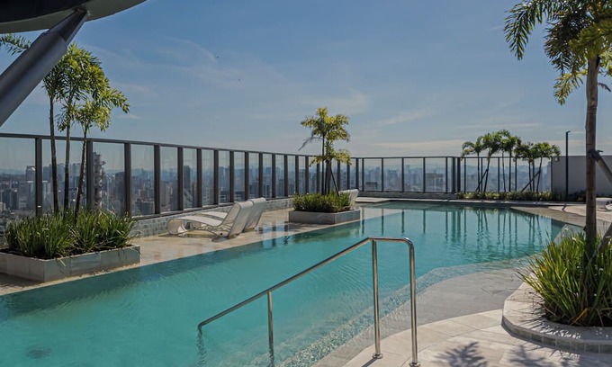 Brooklin Novo Apartment | Famous Bela Air Brooklin, View, Vacancy and Pool!