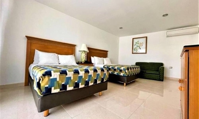 Centro Hotel | Family-Friendly Double Room Escape in Mérida with Pool, Terrace & Cozy Comfort