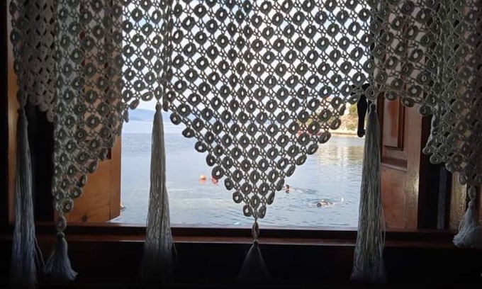 Trikeri House | Seaside Tower House: A Traditional Retreat with Breathtaking Views