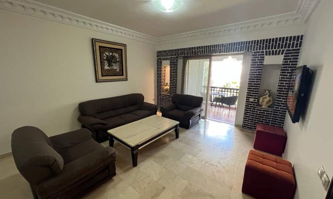Agadir City Center Apartment | 2-bedroom apartment in phenomenal Agadir with AC, WiFi T22307GF