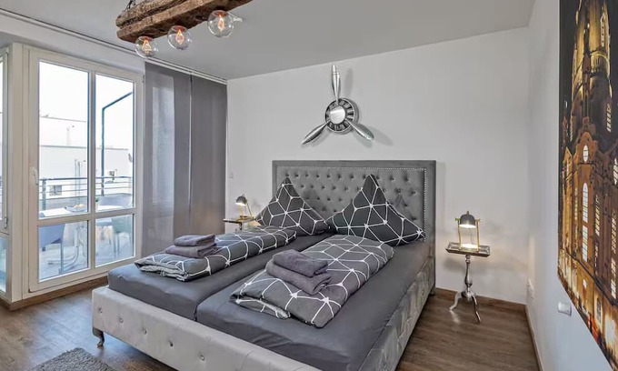 Ubigau Apartment | Dresden Residential Oasis by the Elbe river