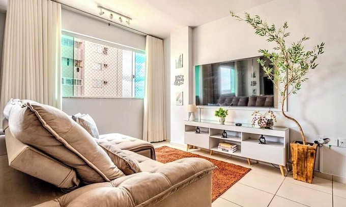 Goiania Apartment | 3BR Apartment with Pool/Sauna close to the center